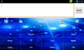 GO Keyboard Glow Blue screenshot 10