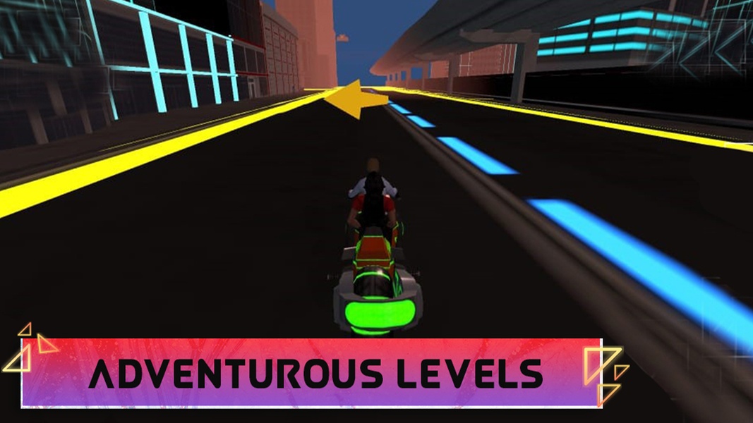Flying Bike Future City Mayhem - Preview 3