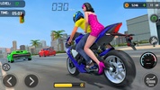 Bike Taxi Driving Games 3D screenshot 3