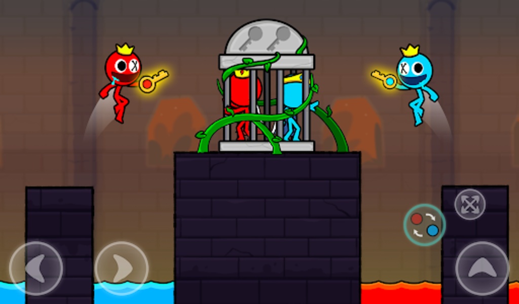 Red and Blue Stickman 2 - Preview 9