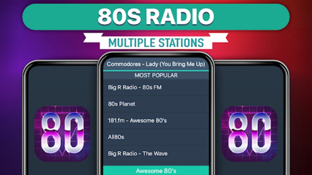Free 80s Radio - Preview 3
