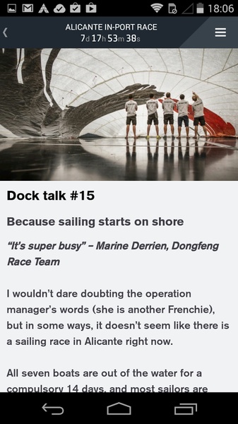 Volvo Ocean Race 2014-15 - Preview 3