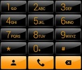 ExDialer Gloss Black Orange theme screenshot 2