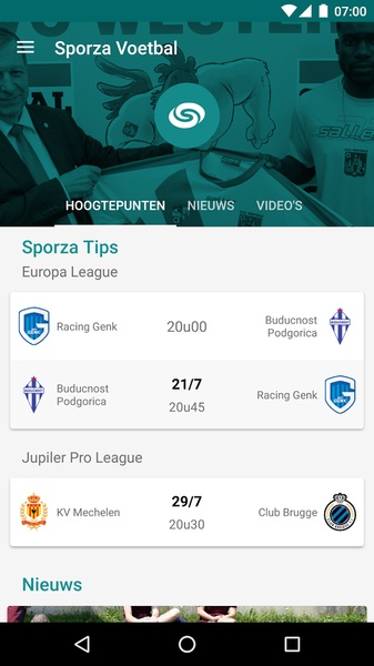 Sporza Voetbal - Preview 14