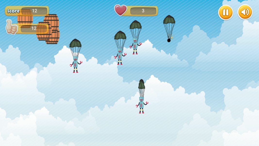 Parachute Invader - Preview 3