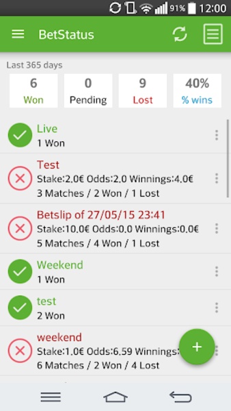BetStatus - Preview 7