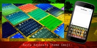 Rasta Keyboard Theme Emoji screenshot 2