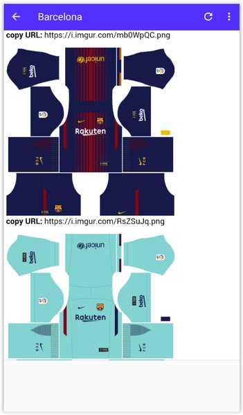 Dream League Soccer Kits