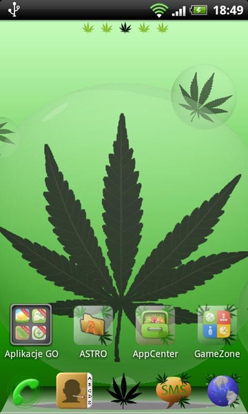 Go Launcher EX Ganja Theme - Preview 7