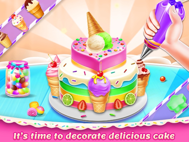 Ice Cream Cake Maker 7.1.7 Screen Grabs 2