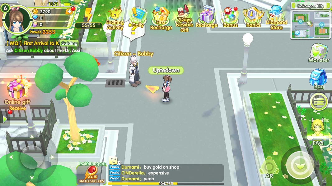 Cubemon 3D:MMORPG Monster Game - Preview 1