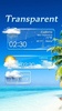Transparent GO Weather Widgets screenshot 2