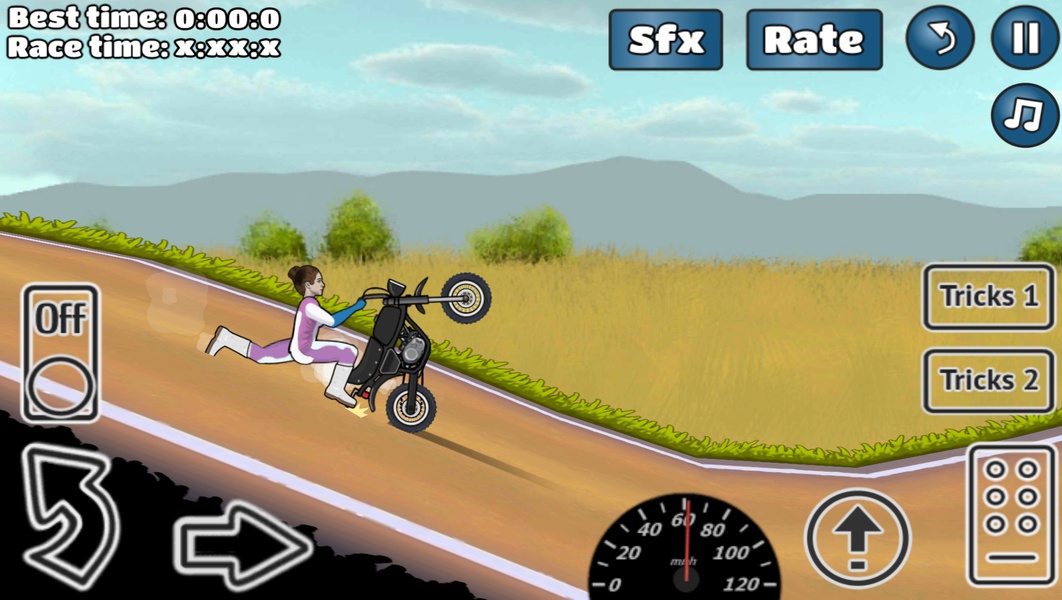 Novidades do jogo Moto Wheelie Beta