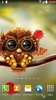 Autumn Little Owl Wallpaper screenshot 5