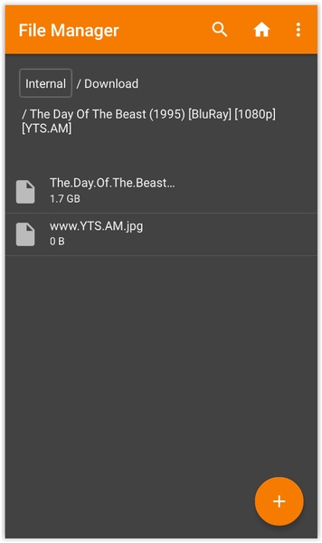 Simple File Manager - Preview 4