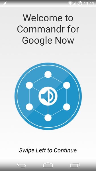 Commandr for Google Now - Preview 3