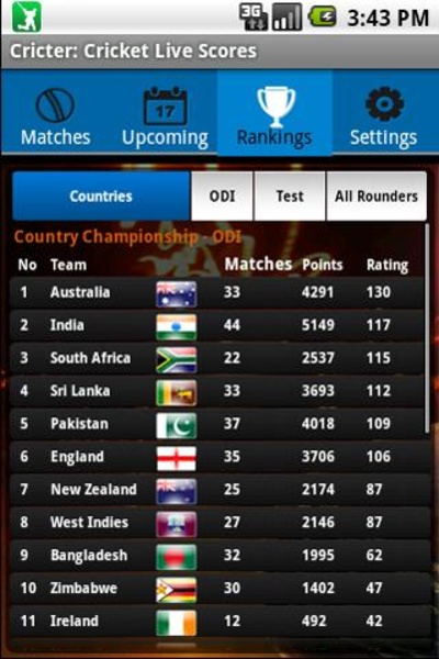 Cricter - Preview 4