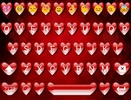 Valentine Red Emoji Keyboard screenshot 2