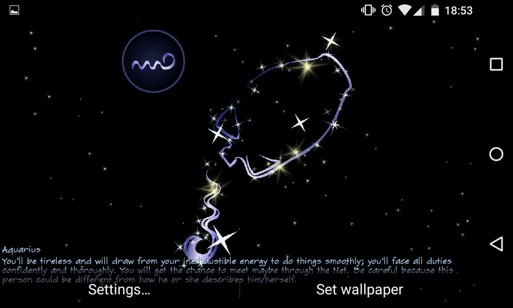 Your Daily Horoscope Live Wallpaper Free - Preview 8