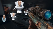Toilet FPS Shooting Games: Gun screenshot 2