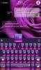 Seductive Purple TouchPal Theme screenshot 2