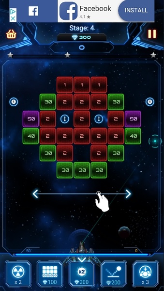Bricks Breaker Galaxy Shooter - Preview 1