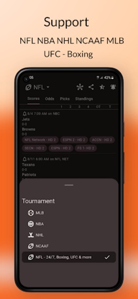 Dofu Live NFL NBA MLB NHL NCAA for Android Download the APK from