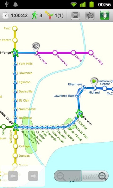 Toronto metro map for Metro24 - Preview 8