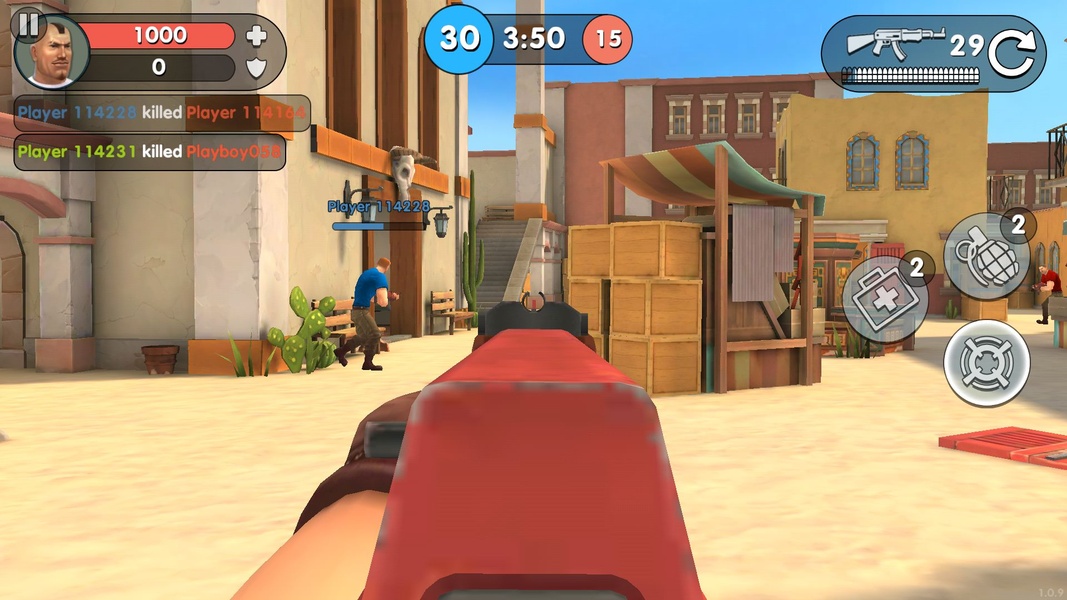 Guns of Boom: jogo de tiro automático multiplayer, chega à sua