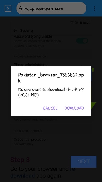 Pakistani 5G browser - Preview 4