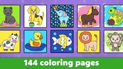 Kids coloring & drawing games screenshot 2