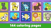 Kids coloring & drawing games screenshot 1