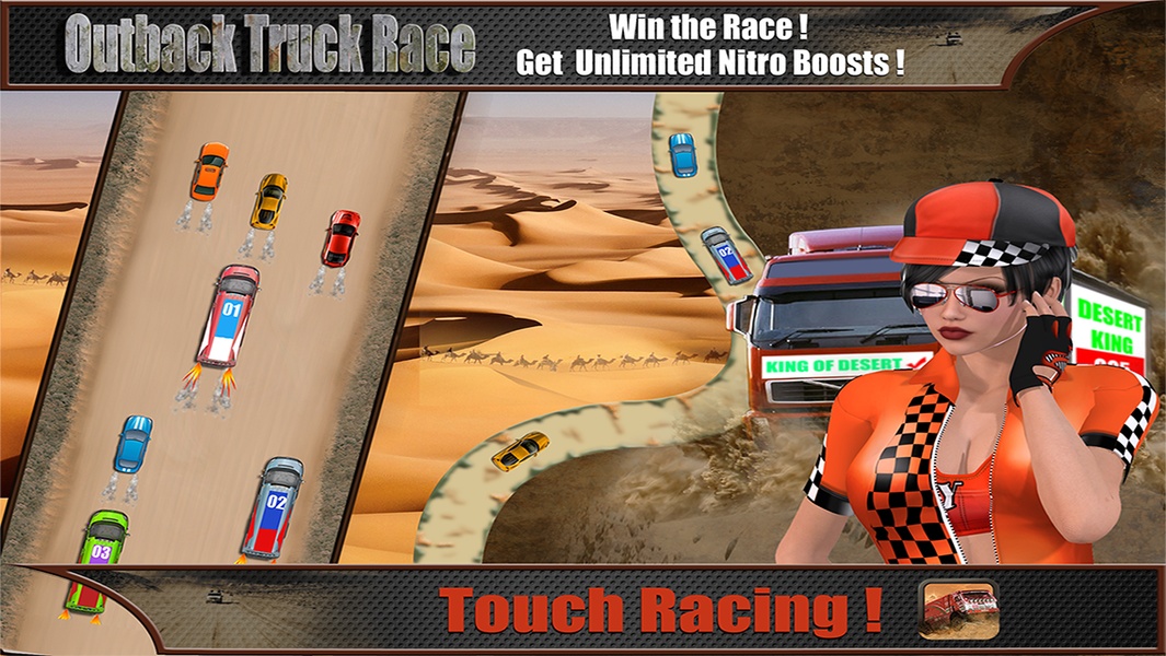 Outback Desert Truck Hill Racing FREE - Extreme Ro - Preview 1
