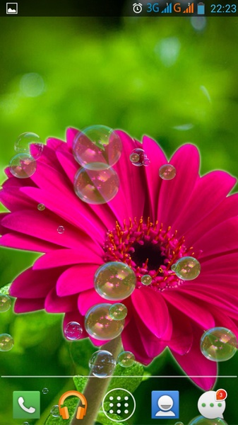 Galaxy 3d Bubble Wallpaper - Preview 3