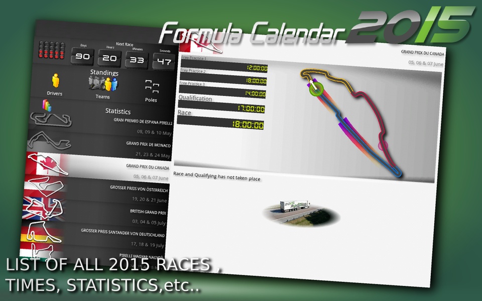 Formula Calendar 2015 - Preview 1