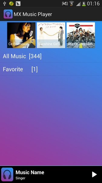 MX Music Player - Preview 2