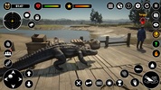 Animal Crocodile Attack Sim screenshot 8