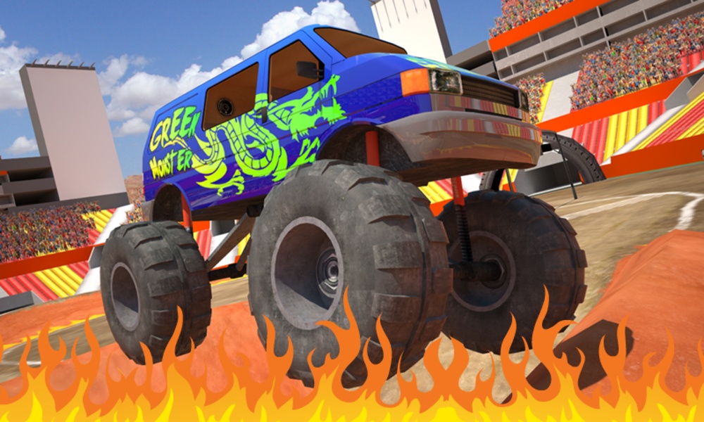 Crazy Driver Monster Truck 3D - Preview 5