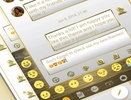 SMS Messages Frame White Gold screenshot 2
