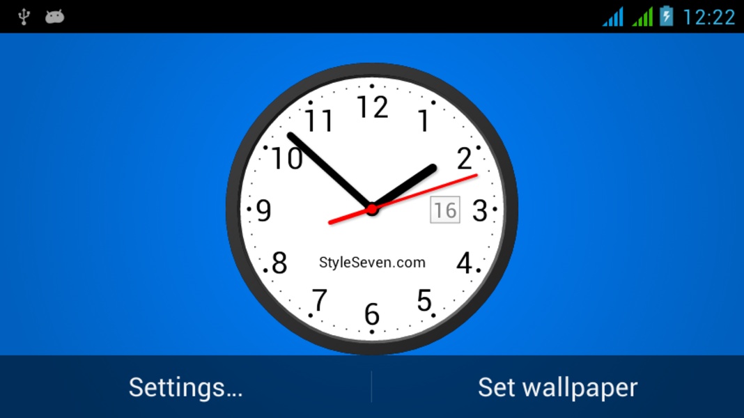 Light Analog Clock LW-7 - Preview 5