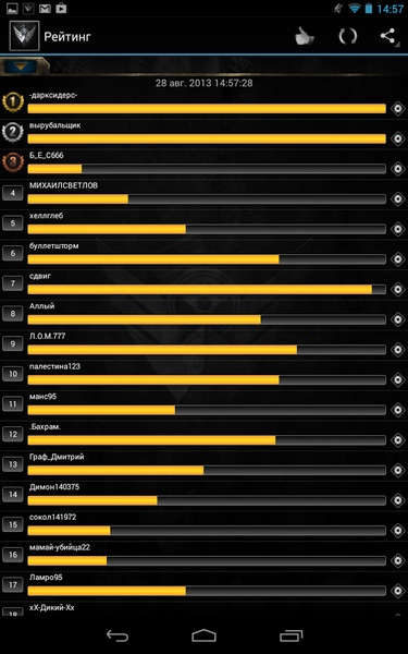 Warface Widget - Preview 1