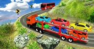 Car transport trailer driving screenshot 2