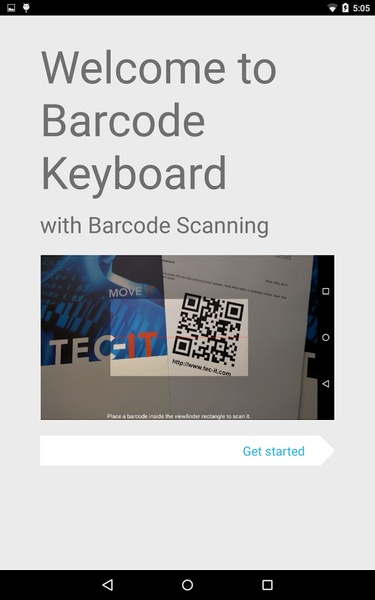 Barcode Keyboard (Demo) - Preview 4