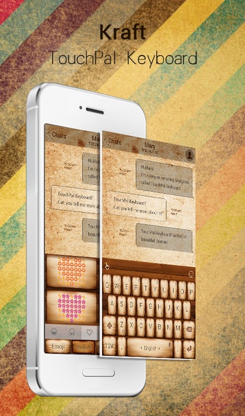Kraft TouchPal Theme - Preview 3