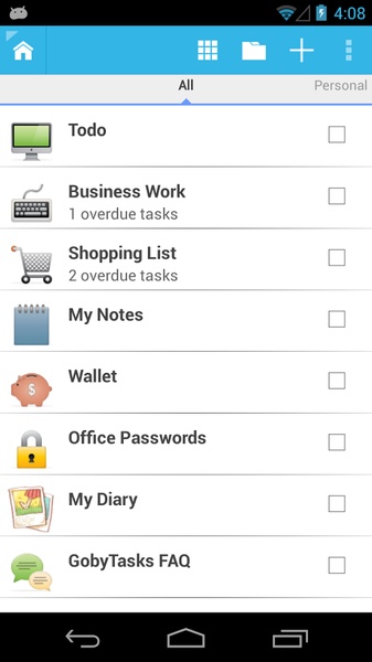 Goby Tasks - Preview 5