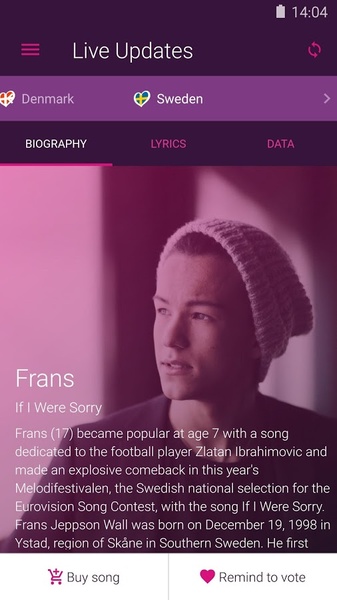 Eurovision Song Contest - Preview 1