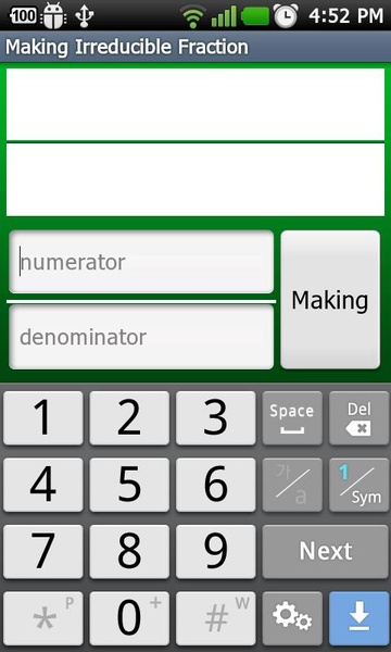 Simple Fraction Calculator - Preview 3
