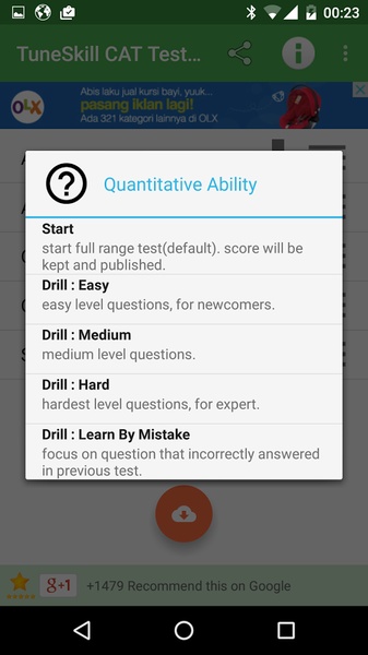 TuneSkill CAT TestPrep - Preview 2