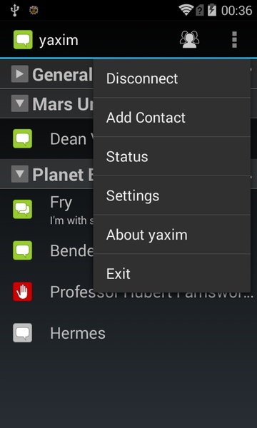 yaxim - Preview 6