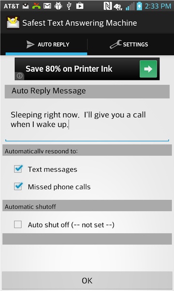 Safest Text Answering Machine - Preview 4